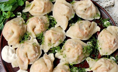 Dumplings with Fish Filling