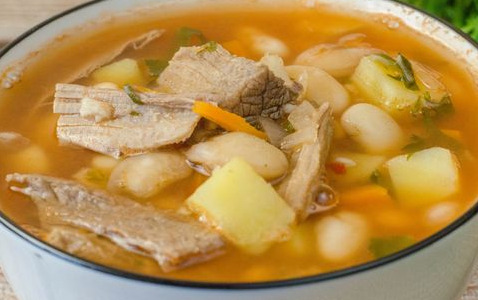 Soup with Beef and Beans