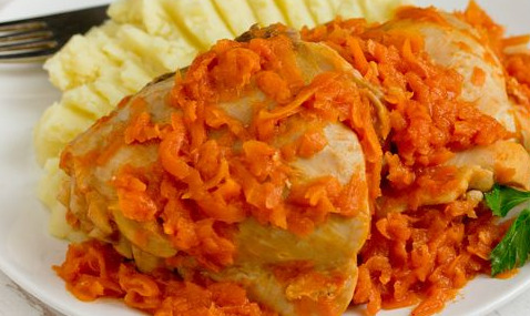 Chicken Stew with Carrots