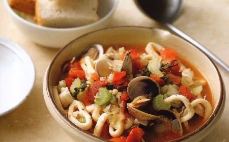 Seafood Stew in Tomato Sauce