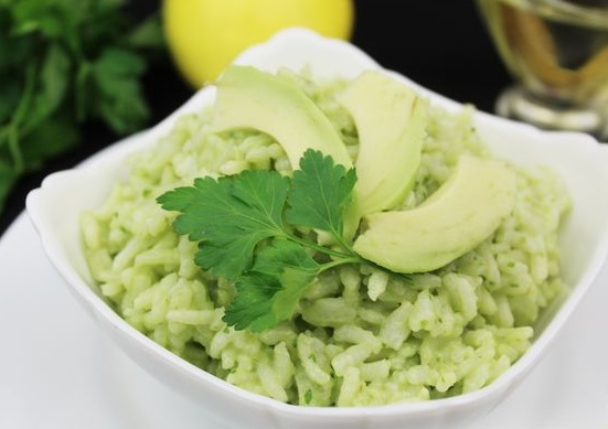 Rice with Avocado