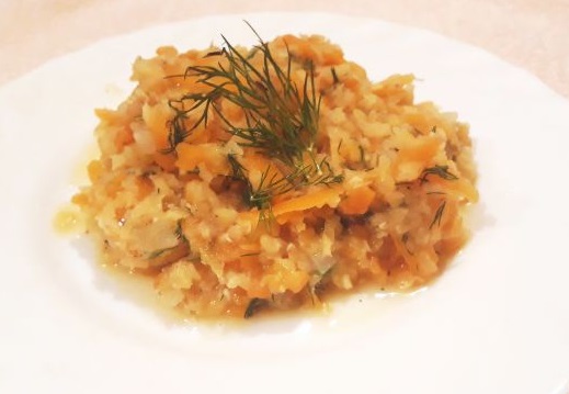 Lentils with Carrots and Onions