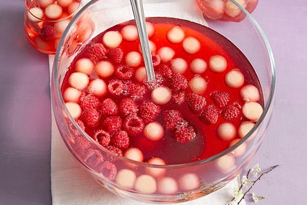 Alcohol-free Raspberry Melon Punch