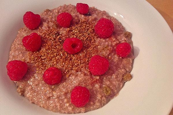 Amaranth Millet Breakfast with Berries