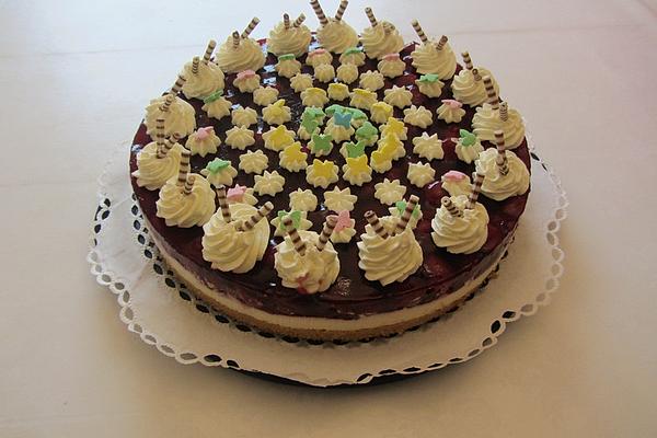 Annelie`s Cherry Sour Cream Cake
