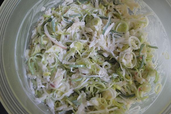 Apple and Leek Salad
