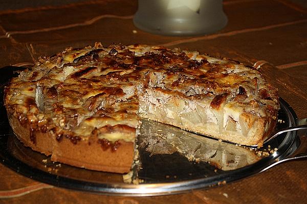Apple and Walnut Tart