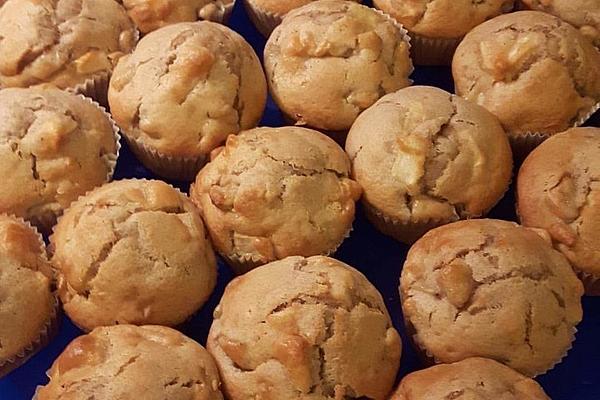 Apple-banana-cinnamon Muffins
