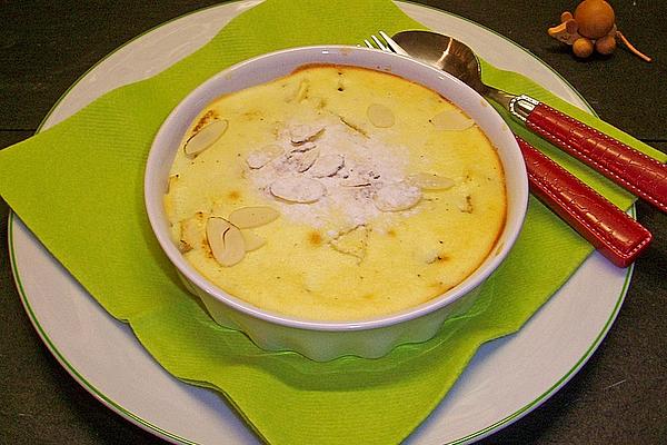 Apple Casserole with Cottage Cheese and Semolina