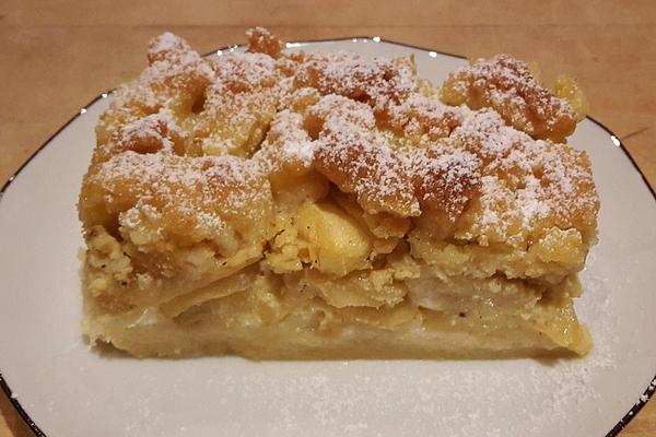 Apple Cream Cake from Tray