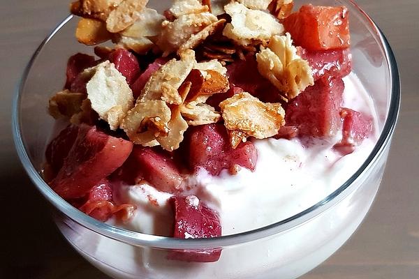 Apple Curd Cinnamon Dessert