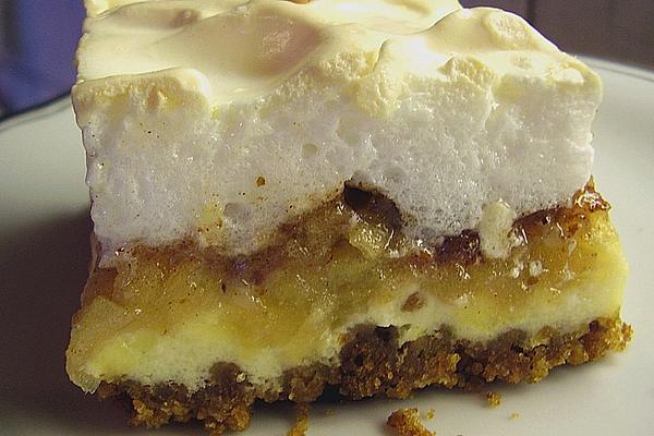 Apple Curd Slices with Wind Mass