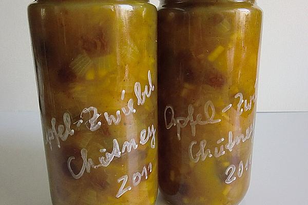 Apple-onion Chutney Ala Herb Jule