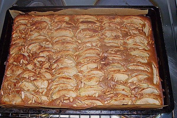 Apple Pie with Cinnamon and Sugar from Tray