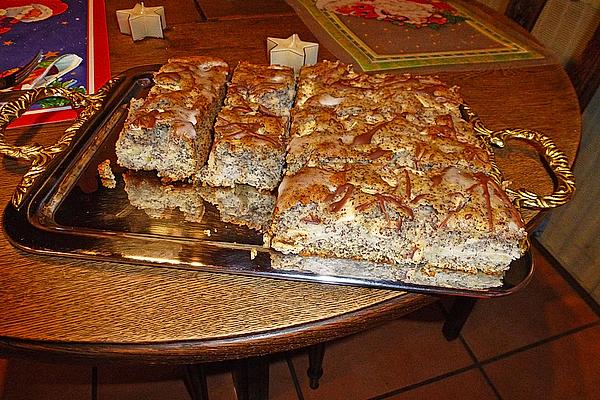 Apple Pie with Poppy Seeds and Marzipan