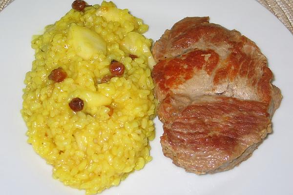 Apple – Raisin Risotto