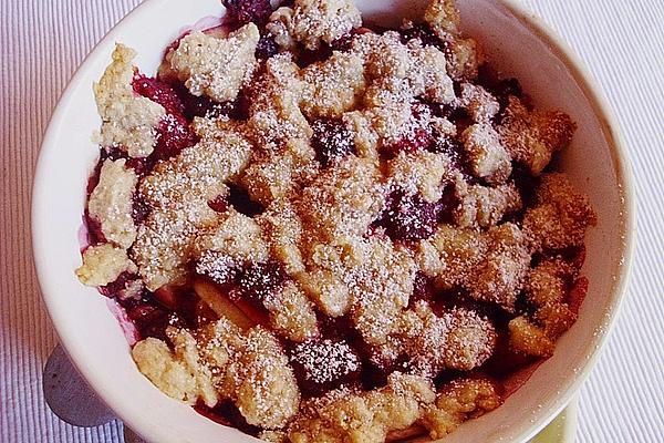 Apple – Raspberry – Crumble