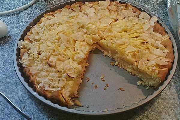 Apple Tart with Almond Glaze