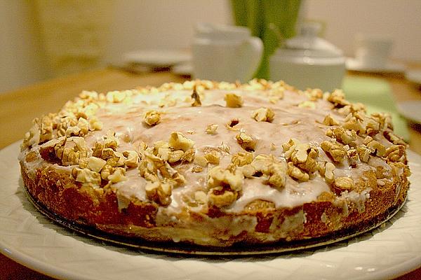 Apple Walnut Cake