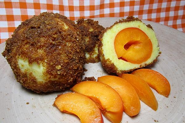Apricot Dumplings with Potato Dough