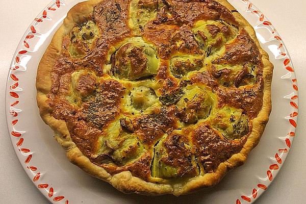 Artichoke Cheese Quiche