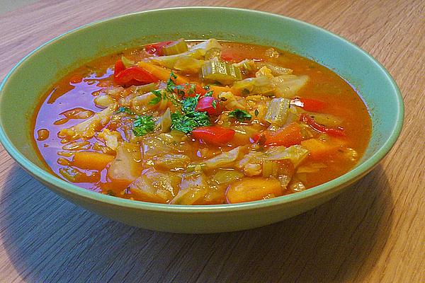 Asian Cabbage Soup