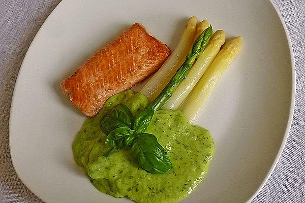Asparagus in Basil – Asparagus Sauce