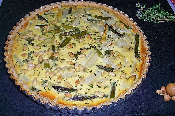 Asparagus Tartlets with Goat Cheese