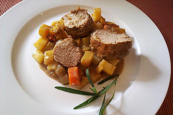 Autumn Pork Fillet from Oven