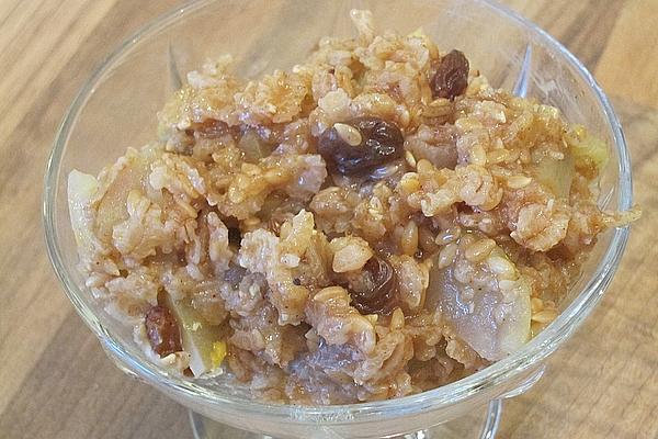 Autumn Porridge for Breakfast