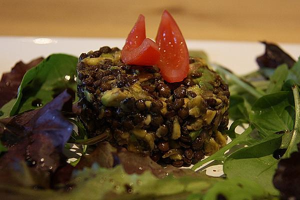 Avocado and Lentil Salad