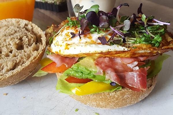 Avocado Breakfast Burger