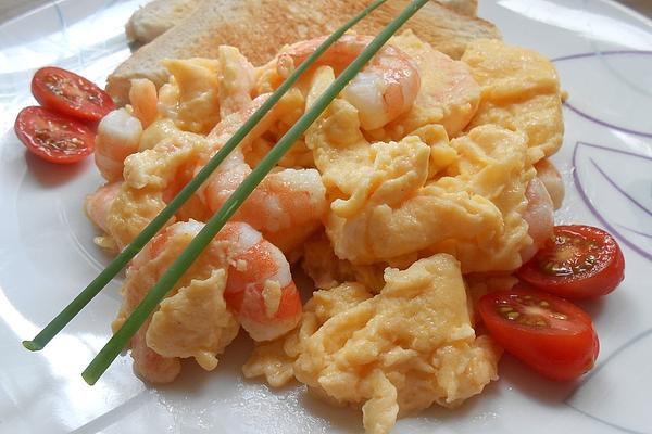 Axel`s Prawns – Scrambled Eggs