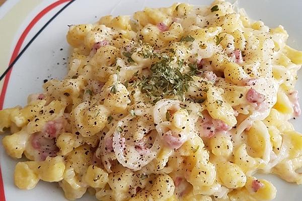 Bacon – Leek – Cheese Spaetzle