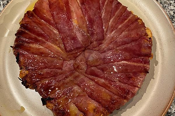 Bacon Tart with Potato and Cheese Filling