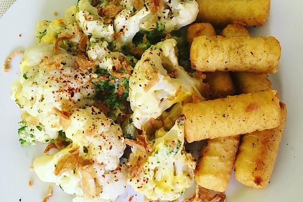 Baked Cauliflower – Broccoli – Vegetables
