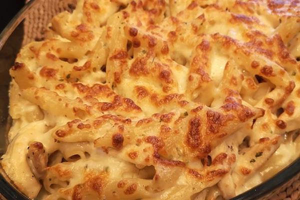 Baked Chicken Alfredo