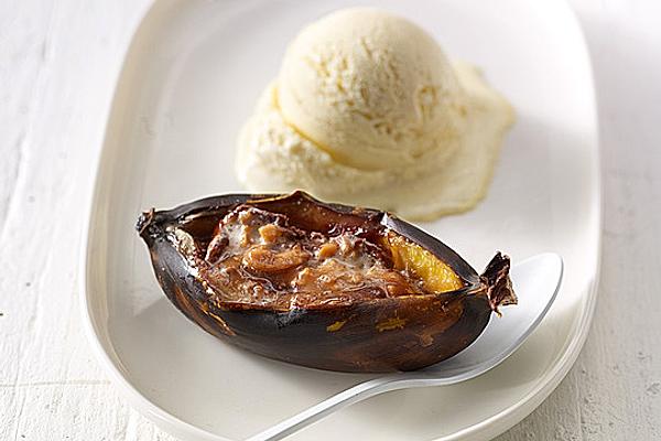 Baked Chocolate Bananas