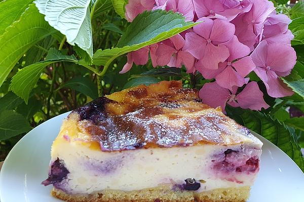 Baked Cream-pudding Cake