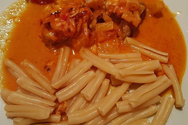 Baked Curry Loin with Pineapple