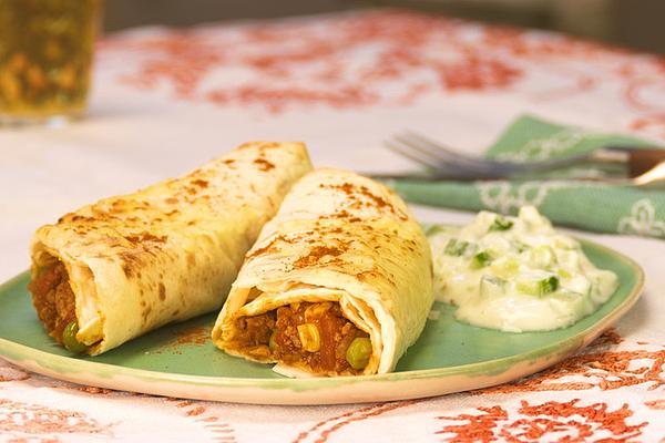 Baked Enchiladas with Tzatziki