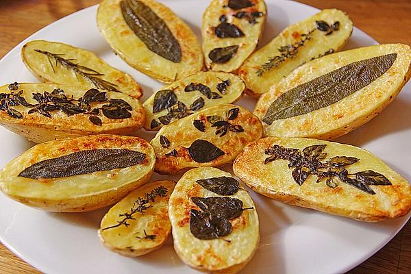 Baked Potatoes with Fresh Herbs