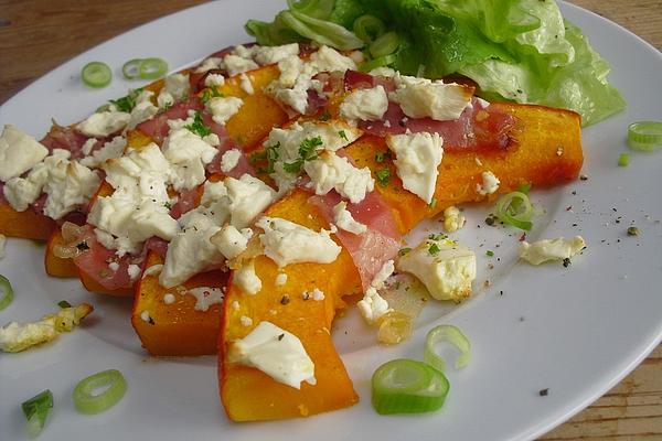 Baked Pumpkin with Feta