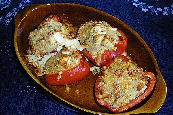 Baked Quinoa Peppers