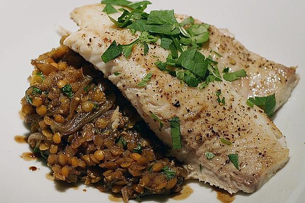 Balsamic Lentils