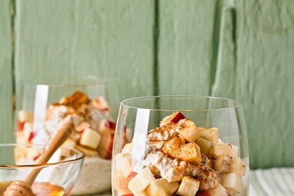 Banana and Apple Overnight Oats