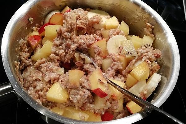 Banana and Kiwi Porridge