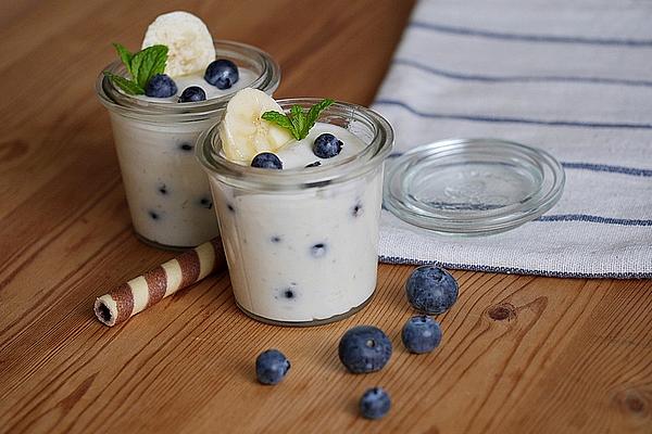 Banana – Blueberry – Curd