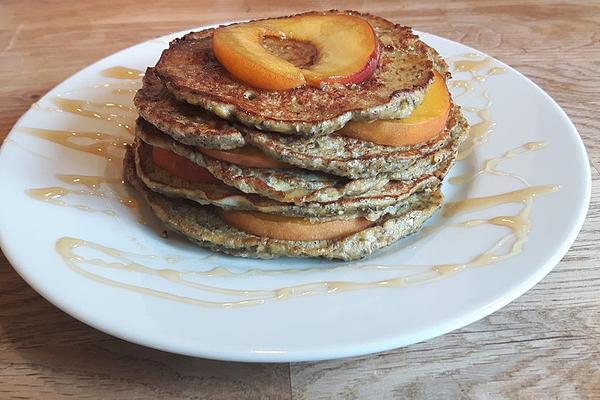 Banana Chia Pancakes Without Flour and Sugar