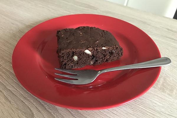 Banana Chocolate Brownies Cake